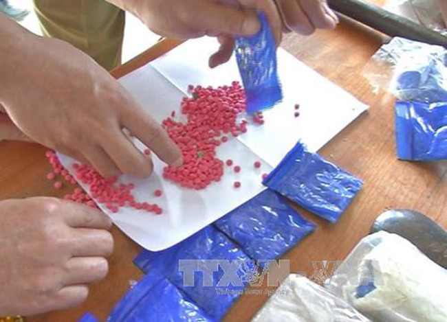 Decomisan gran cantidad de drogas en frontera entre Vietnam y Laos ảnh 1 Decomisan gran cantidad de drogas en frontera entre Vietnam y Laos ảnh 1