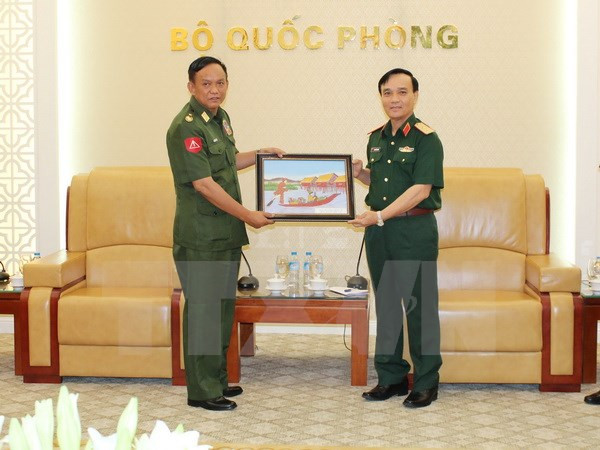 Fortalecen cooperación militar Vietnam-Myanmar ảnh 1 Fortalecen cooperación militar Vietnam-Myanmar ảnh 1