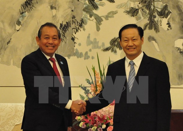 Vicepremier de Vietnam resalta cooperación con región autónoma china de Guangxi ảnh 1