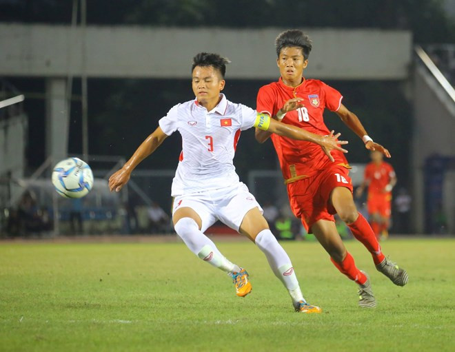 Equipo sub-18 de fútbol de Vietnam eliminado de Campeonato del Sudeste Asiático ảnh 1