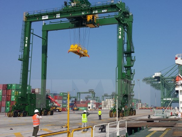 Doosan Vina exporta gigantescas grúas a India ảnh 1 Doosan Vina exporta gigantescas grúas a India ảnh 1