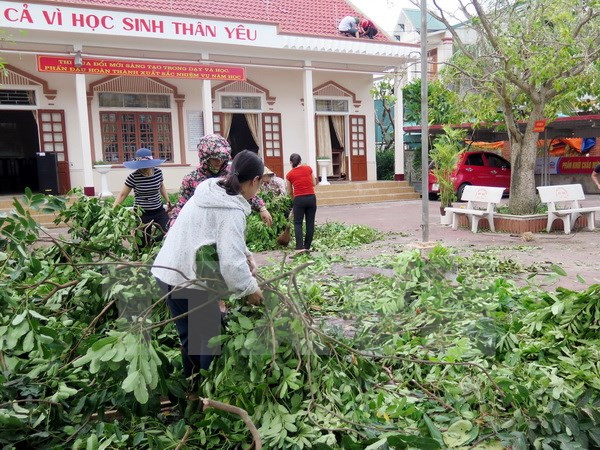 Hanoi ayuda a las víctimas del tifón Doksuri en la región central ảnh 1