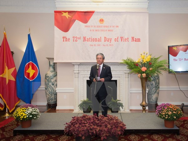 Conmemoran la Fiesta Nacional de Vietnam en Estados Unidos ảnh 1 Conmemoran la Fiesta Nacional de Vietnam en Estados Unidos ảnh 1