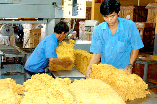 Exportaciones de caucho de Vietnam crecieron en primeros ocho meses de 2017 ảnh 1 Exportaciones de caucho de Vietnam crecieron en primeros ocho meses de 2017 ảnh 1