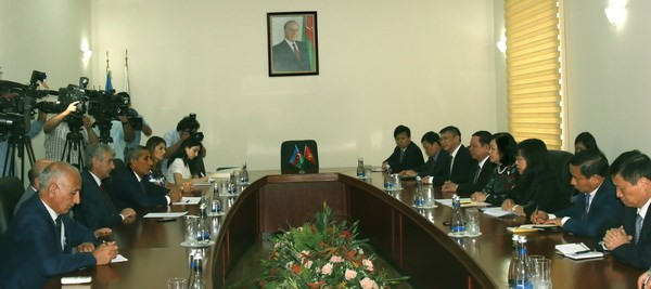 Vietnam y Azerbaiyán buscan fortalecer cooperación multifacética ảnh 1 Vietnam y Azerbaiyán buscan fortalecer cooperación multifacética ảnh 1