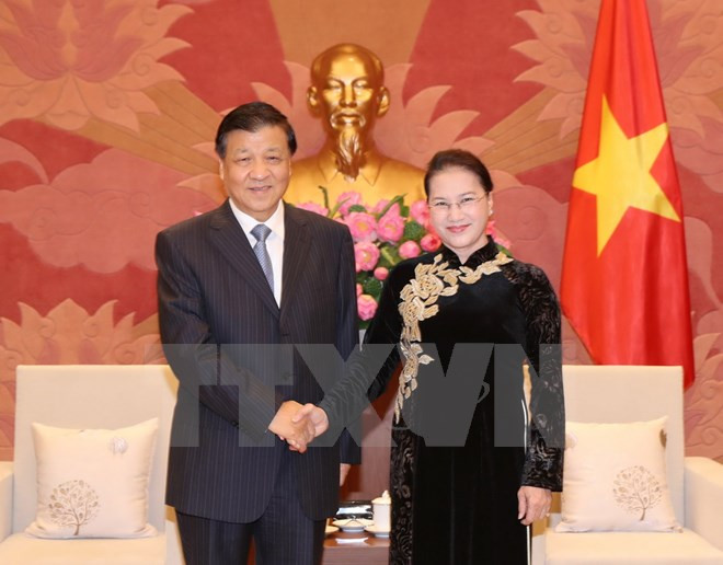 Presidenta del Parlamento vietnamita valora altamente nexos con China ảnh 1 Presidenta del Parlamento vietnamita valora altamente nexos con China ảnh 1