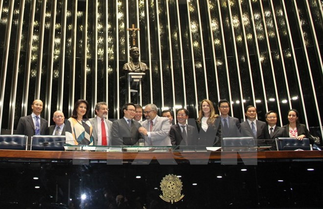 Vietnam y Brasil intensifican relaciones de colaboración ảnh 1 Vietnam y Brasil intensifican relaciones de colaboración ảnh 1