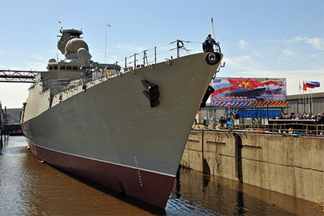 Bota Rusia buque de guerra Gepard construido para Vietnam ảnh 1 Bota Rusia buque de guerra Gepard construido para Vietnam ảnh 1