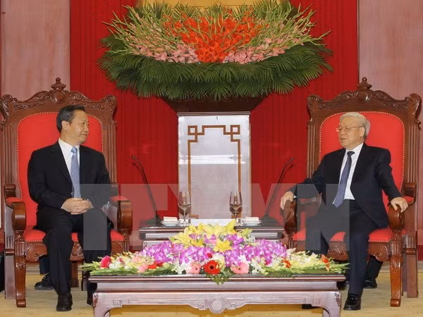 Secretario general del PCV valora nexos con Guangxi ảnh 1