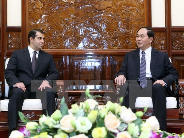 Vietnam y Azerbaiyán fomentan cooperación bilateral ảnh 1 Vietnam y Azerbaiyán fomentan cooperación bilateral ảnh 1