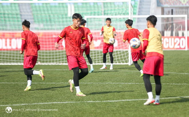 Sub-20 de Vietnam completa preparativos para la Copa asiática de fútbol ảnh 1 Sub-20 de Vietnam completa preparativos para la Copa asiática de fútbol ảnh 1