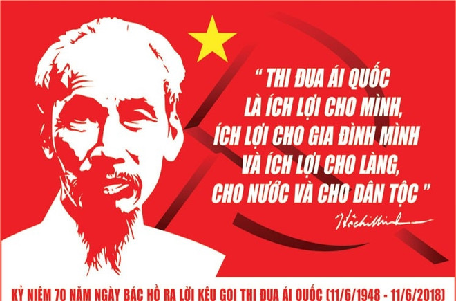 Lanzan concurso de afiches por 75 años de llamamiento del Presidente Ho Chi Minh a la emulación patriótica ảnh 1 Lanzan concurso de afiches por 75 años de llamamiento del Presidente Ho Chi Minh a la emulación patriótica ảnh 1