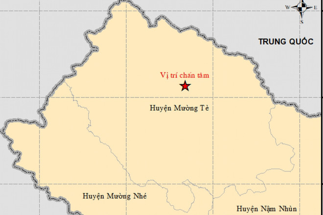 Reportan terremotos en zonas montañosas de Vietnam ảnh 1 Reportan terremotos en zonas montañosas de Vietnam ảnh 1