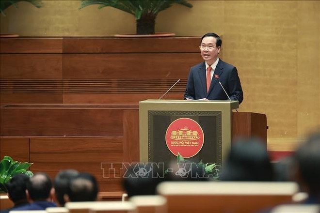 Líderes de los países felicitan a nuevo presidente de Vietnam ảnh 1 Líderes de los países felicitan a nuevo presidente de Vietnam ảnh 1