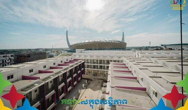 Camboya inaugurará villa deportiva de SEA Games 32 en abril ảnh 1 Camboya inaugurará villa deportiva de SEA Games 32 en abril ảnh 1
