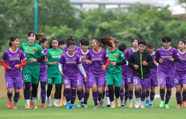 Selección femenina de fútbol de Vietnam enfrentará a Nepal y Afganistán ảnh 1 Selección femenina de fútbol de Vietnam enfrentará a Nepal y Afganistán ảnh 1
