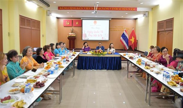 Embajadas de Vietnam conmemoran el Día Internacional de la Mujer en Tailandia y Rusia ảnh 1 Embajadas de Vietnam conmemoran el Día Internacional de la Mujer en Tailandia y Rusia ảnh 1