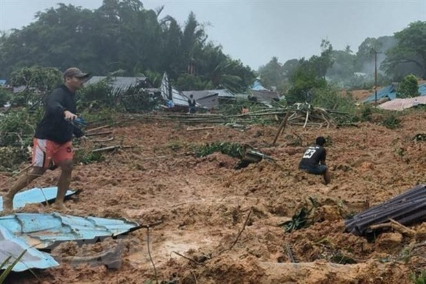 Indonesia se esfuerza por encontrar a desaparecidos en desastre natural ảnh 1 Indonesia se esfuerza por encontrar a desaparecidos en desastre natural ảnh 1