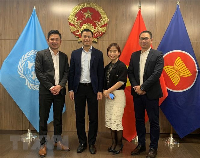 Delegación vietnamita ante ONU apoyará a empresas nacionales en promover transformación digital ảnh 1 Delegación vietnamita ante ONU apoyará a empresas nacionales en promover transformación digital ảnh 1