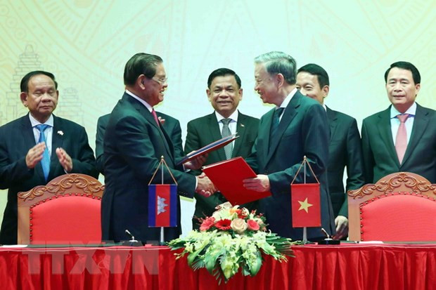 Refuerzan cooperación en prevención de crimen entre Vietnam y Camboya ảnh 1 Refuerzan cooperación en prevención de crimen entre Vietnam y Camboya ảnh 1