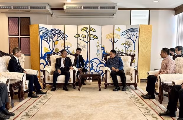 Fortalecen cooperación multilateral entre localidades de Vietnam y Tailandia ảnh 1