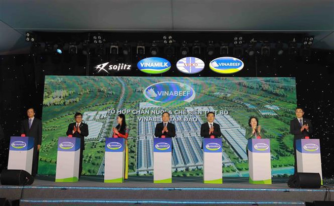 Empresas vietnamita y japonesa construyen complejo de cría y procesamiento vacuno ảnh 1 Empresas vietnamita y japonesa construyen complejo de cría y procesamiento vacuno ảnh 1