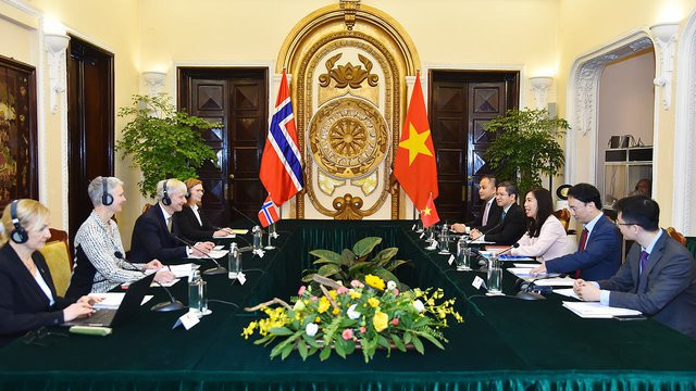 Efectúan la novena Consulta Política Vietnam-Noruega ảnh 1 Efectúan la novena Consulta Política Vietnam-Noruega ảnh 1