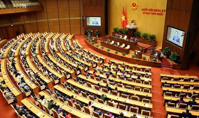 Resaltan éxito del primer periodo de sesiones del Parlamento vietnamita de XV legislatura ảnh 1