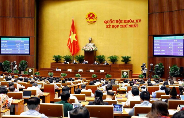 Prosiguen primer período de sesiones del Parlamento vietnamita ảnh 1 Prosiguen primer período de sesiones del Parlamento vietnamita ảnh 1
