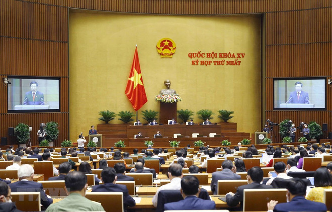 Concluye tercera jornada del primer período de sesiones parlamentarias de Vietnam ảnh 1 Concluye tercera jornada del primer período de sesiones parlamentarias de Vietnam ảnh 1
