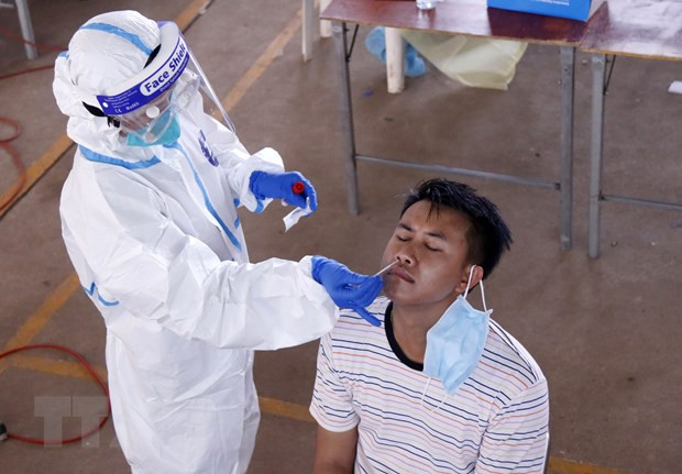 Refuerzan provincias de Laos capacidad de tratamiento de pacientes de COVID-19 ảnh 1 Refuerzan provincias de Laos capacidad de tratamiento de pacientes de COVID-19 ảnh 1