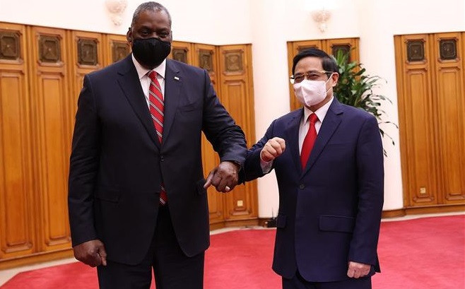 Primer Ministro de Vietnam aboga por impulsar asociación integral con Estados Unidos ảnh 1 Primer Ministro de Vietnam aboga por impulsar asociación integral con Estados Unidos ảnh 1