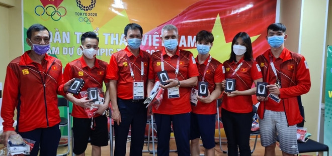 Juegos Olímpicos Tokio 2020: Vietnamitas en Japón apoyan a sus deportistas ảnh 2 Juegos Olímpicos Tokio 2020: Vietnamitas en Japón apoyan a sus deportistas ảnh 2