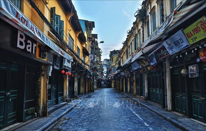 Hanoi arranca hoy distanciamiento social antes riesgo de nueva ola de COVID-19 ảnh 1