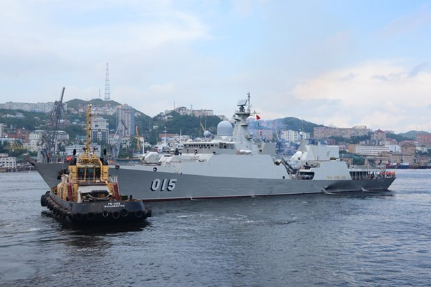Vietnam participa en desfile naval por el Día de la Armada de Rusia ảnh 1 Vietnam participa en desfile naval por el Día de la Armada de Rusia ảnh 1