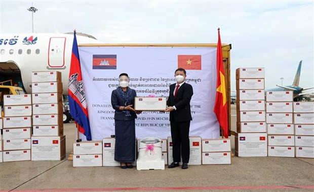Vietnam agradece apoyo de Camboya para enfrentar COVID-19 ảnh 1 Vietnam agradece apoyo de Camboya para enfrentar COVID-19 ảnh 1