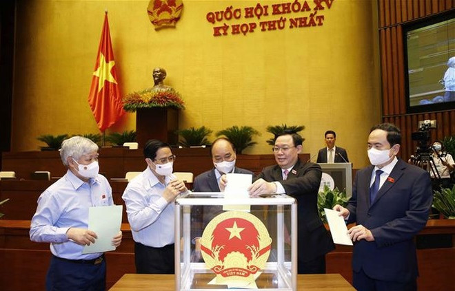 Eligen a jefes de entidades de Asamblea Nacional de Vietnam ảnh 1 Eligen a jefes de entidades de Asamblea Nacional de Vietnam ảnh 1
