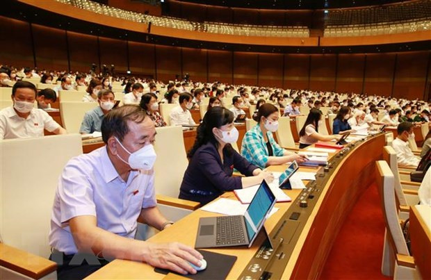 Elegirán a dirigentes estatales de Vietnam en segunda semana de sesiones parlamentarias ảnh 1 Elegirán a dirigentes estatales de Vietnam en segunda semana de sesiones parlamentarias ảnh 1