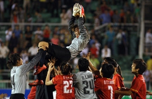 Selección vietnamita reina fútbol femenino regional ảnh 1 Selección vietnamita reina fútbol femenino regional ảnh 1