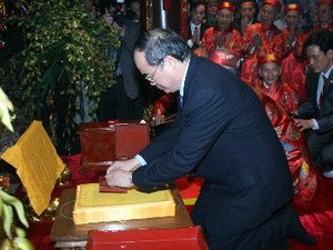 Provincias vietnamitas celebran festivales primaverales ảnh 1 Provincias vietnamitas celebran festivales primaverales ảnh 1