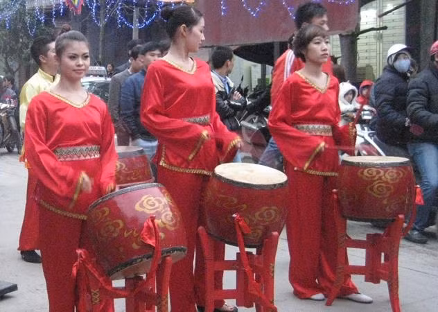 Especial ceremonia de Procesión de Cerdos en Vietnam ảnh 3