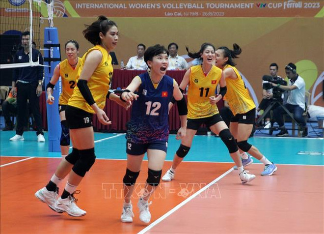 Selección vietnamita 1 gana Campeonato de Voleibol Femenino de VTV ảnh 1 Selección vietnamita 1 gana Campeonato de Voleibol Femenino de VTV ảnh 1