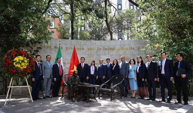 Profundizan nexos tradicionales entre Vietnam y México ảnh 4 Profundizan nexos tradicionales entre Vietnam y México ảnh 4