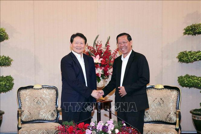 Ciudad Ho Chi Minh desea fomentar cooperación con China en construcción del Partido ảnh 1 Ciudad Ho Chi Minh desea fomentar cooperación con China en construcción del Partido ảnh 1