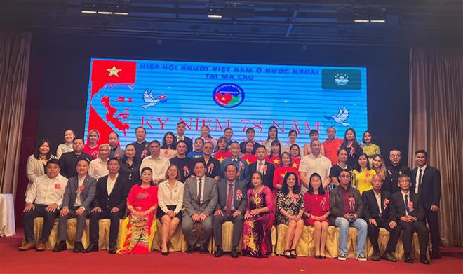 Vietnamitas en Macao (China) celebran el Día Nacional ảnh 2 Vietnamitas en Macao (China) celebran el Día Nacional ảnh 2
