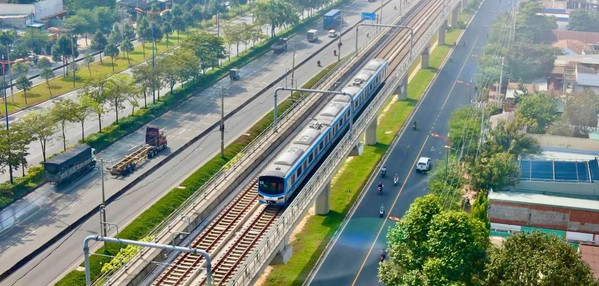 Ponen a prueba línea de metro 1 Ben Thanh - Suoi Tien ảnh 1 Ponen a prueba línea de metro 1 Ben Thanh - Suoi Tien ảnh 1
