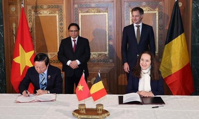 Visita de presidenta del Senado belga a Vietnam profundizará relaciones bilaterales ảnh 2 Visita de presidenta del Senado belga a Vietnam profundizará relaciones bilaterales ảnh 2