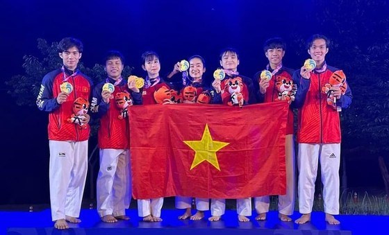 Vietnam conquista oro en Campeonato Mundial de Demostración de Taekwondo ảnh 1