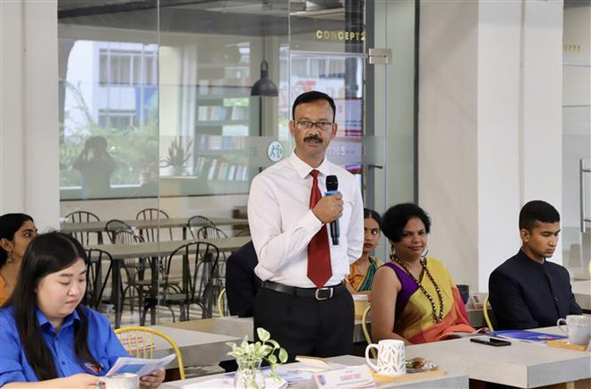 Jóvenes vietnamitas e indios fomentan solidaridad y amistad ảnh 2 Jóvenes vietnamitas e indios fomentan solidaridad y amistad ảnh 2