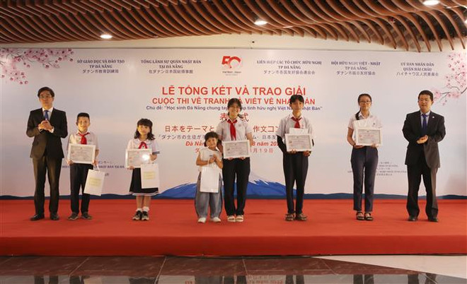  Estudiantes de Da Nang contribuyen a promover la amistad entre Vietnam y Japón ảnh 2